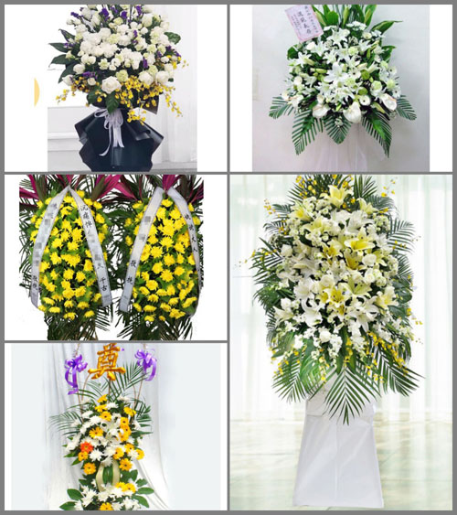 福建三明建宁县均口镇洋坑村白事花篮预定